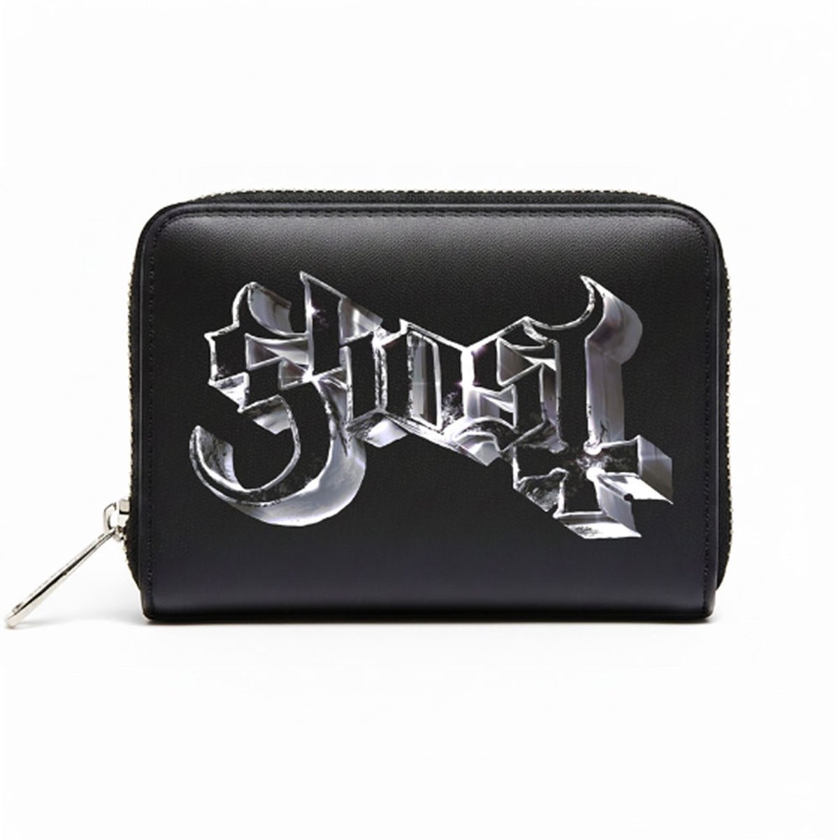 Rocksax Ghost - Chrome Logo Portemonnee - Zwart