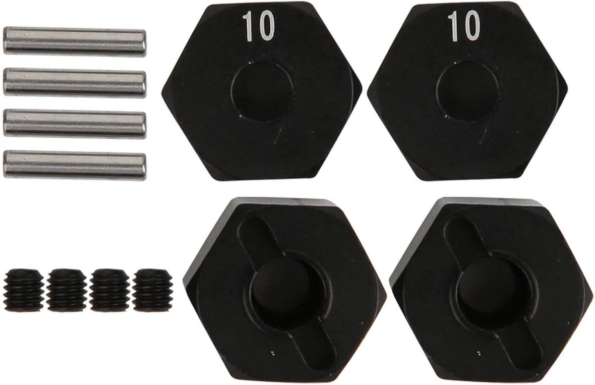 SnelShoppen - Wheel Hex Hub Aluminium Wielen Hexa Drive Hub Adapter Upgrade 10mm Voor SCX10 90046 90047 RR10 RC Crawler, Hoogwaardige Onderdelen