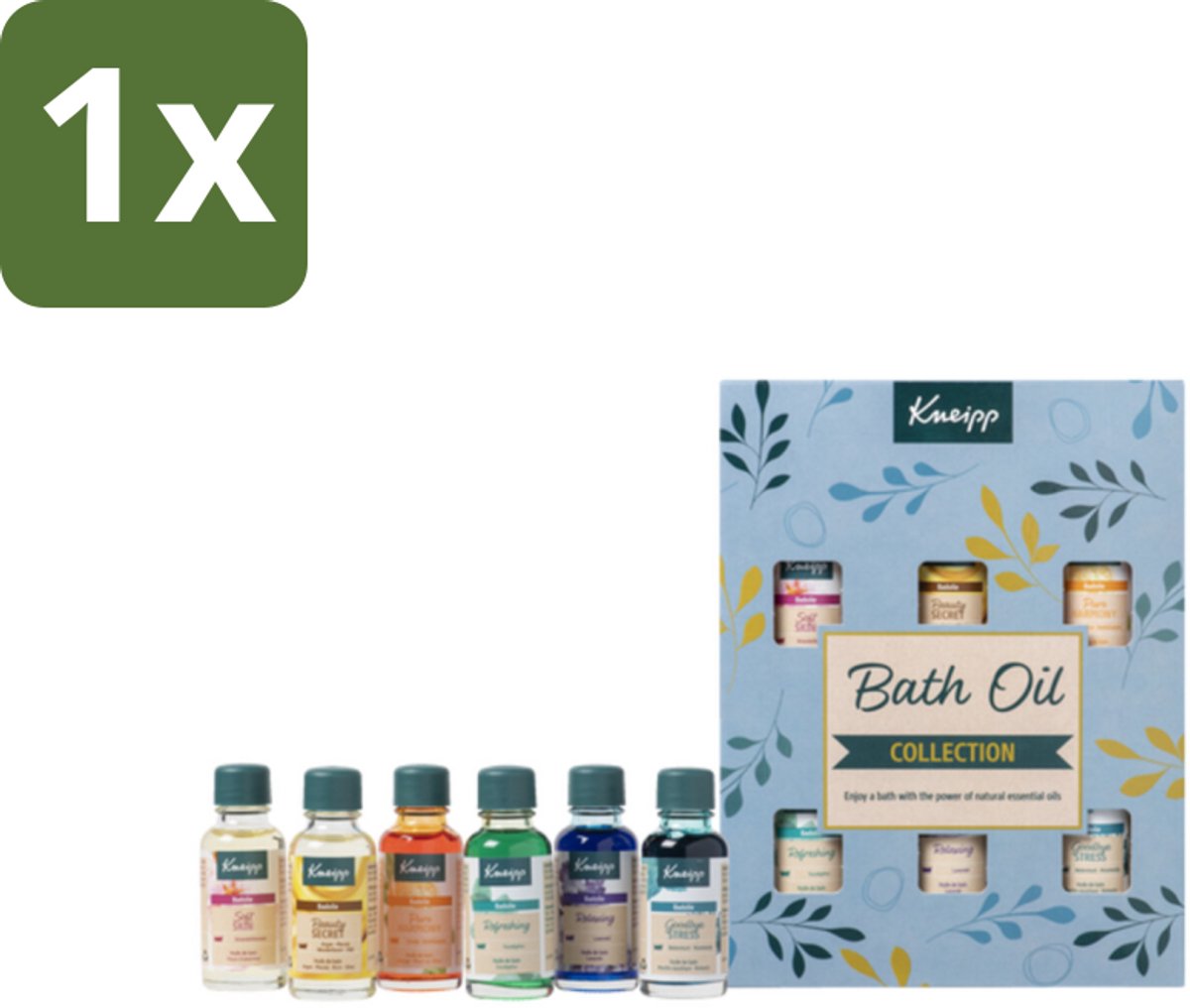 1 x Kneipp - Geschenkset Badolie - Giftset - Badolie Giftset - Badolie - Ontspanning - Huidverzorging - Wellness