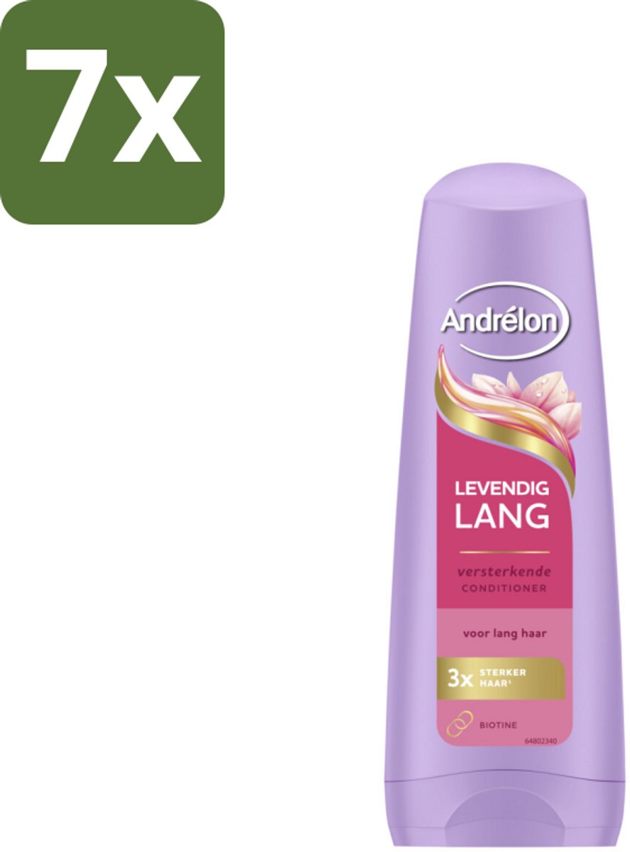 Andrélon – Conditioner – Levendig Lang – 200 ml - Bulkverpakking - 7 stuks