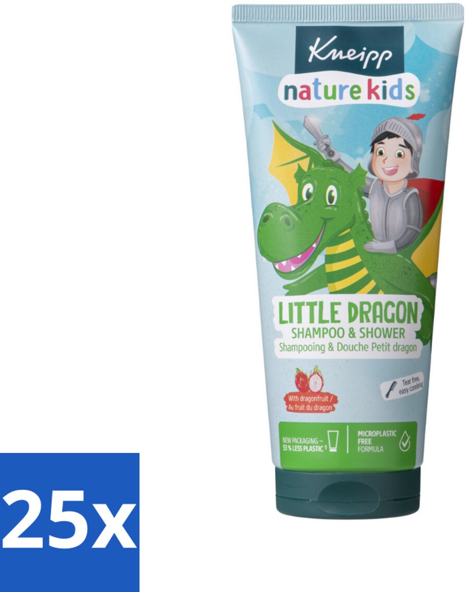 Kneipp - Shampoo & Showergel - Little Dragon - 200 ml - Bulkverpakking - 25 stuks