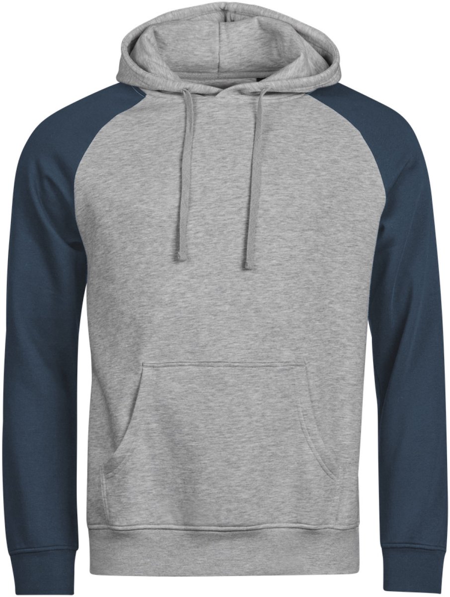 Tee Jays - UNLABELED Two-Tone Hooded Sweatshirt - Heather - XXL