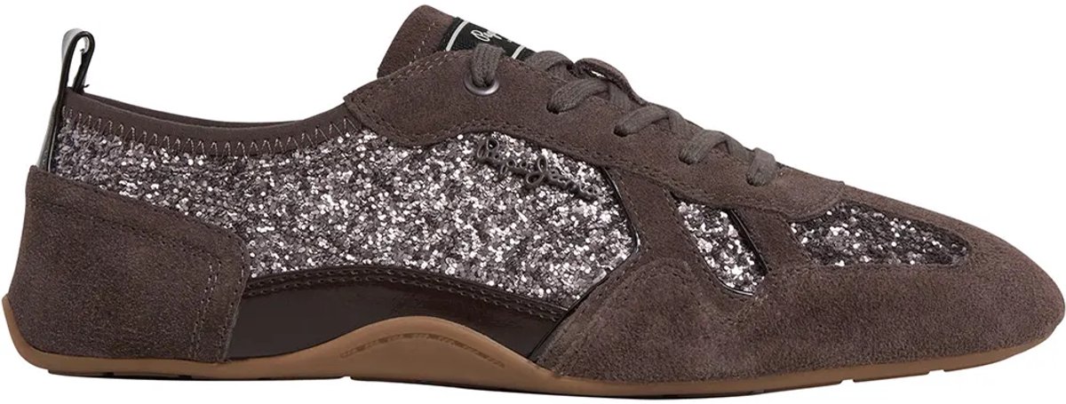 Pepe Jeans Noa Glitter Schoenen Bruin EU 38 Vrouw