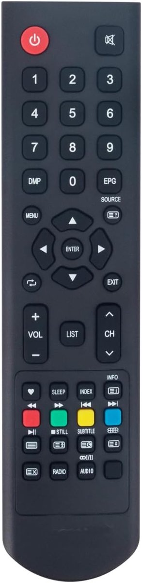 AULCMEET GCBLTV70ADBIR GCBLTV70A-C35 Replacement Remote Control Compatible with Changhong Chiq L43G4 L19G4 L24G3 L24G4 - ShopVlot