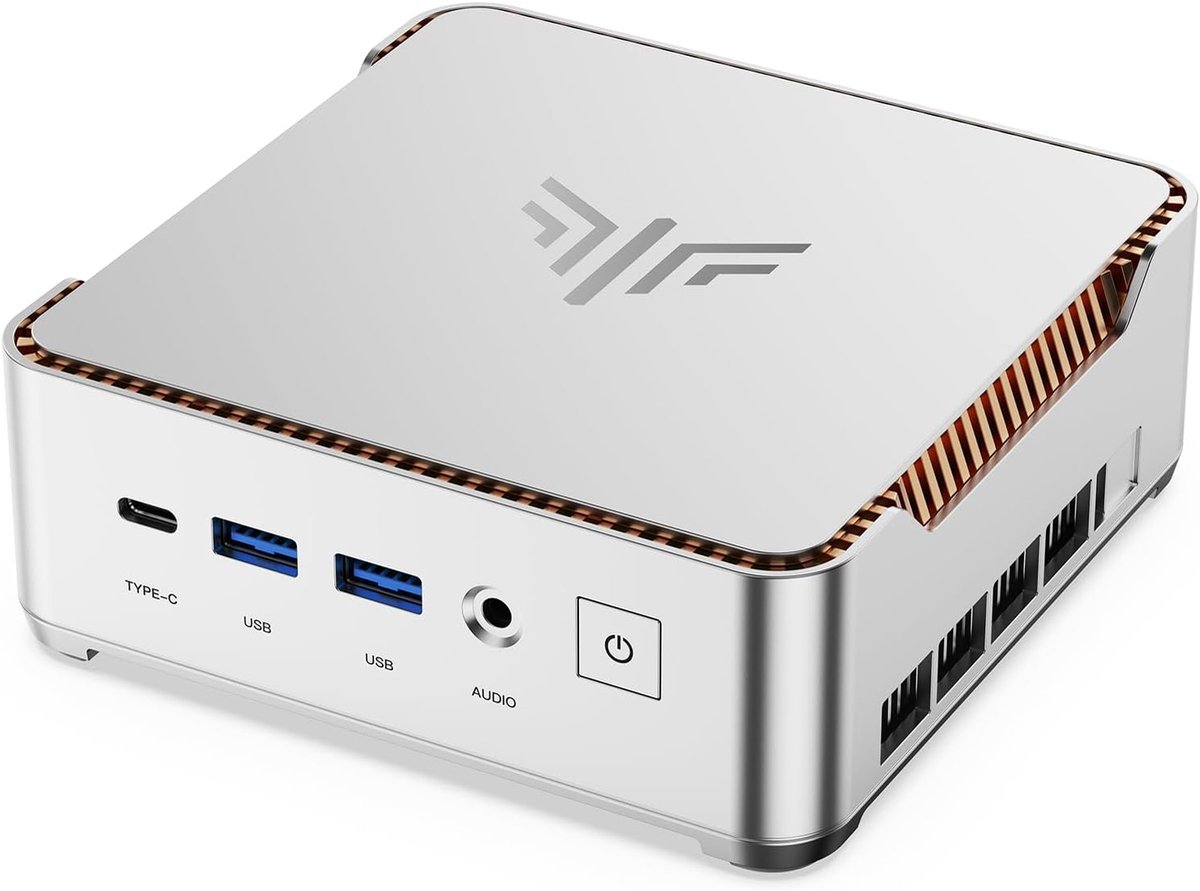 NiPoGi AI Mini PC P2, Core 3 304, NPU + GPU AI Peak 24 Tops INT8 - ShopVlot