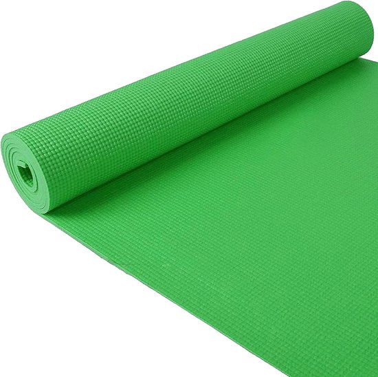 Fitnesmat - Groen - 1/4" - Hoge dichtheid anti-scheur mat - Voor Yoga en Oefeningen — afbeelding 4