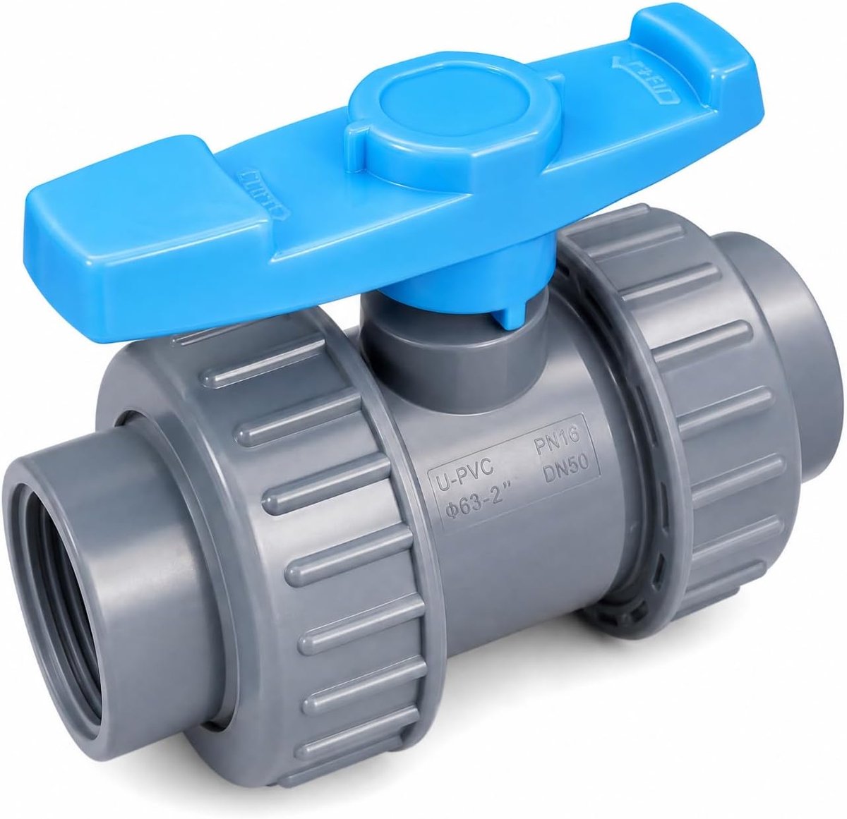 Zwembadventiel 50 mm - pvc - afsluitventiel - voorkomt lekken - ShopVlot