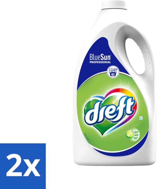 Dreft - Vloeibaar Wasmiddel - Professional - Voor dagelijks gebruik - 83 Wasbeurten - Voordeelverpakking - 2 stuks