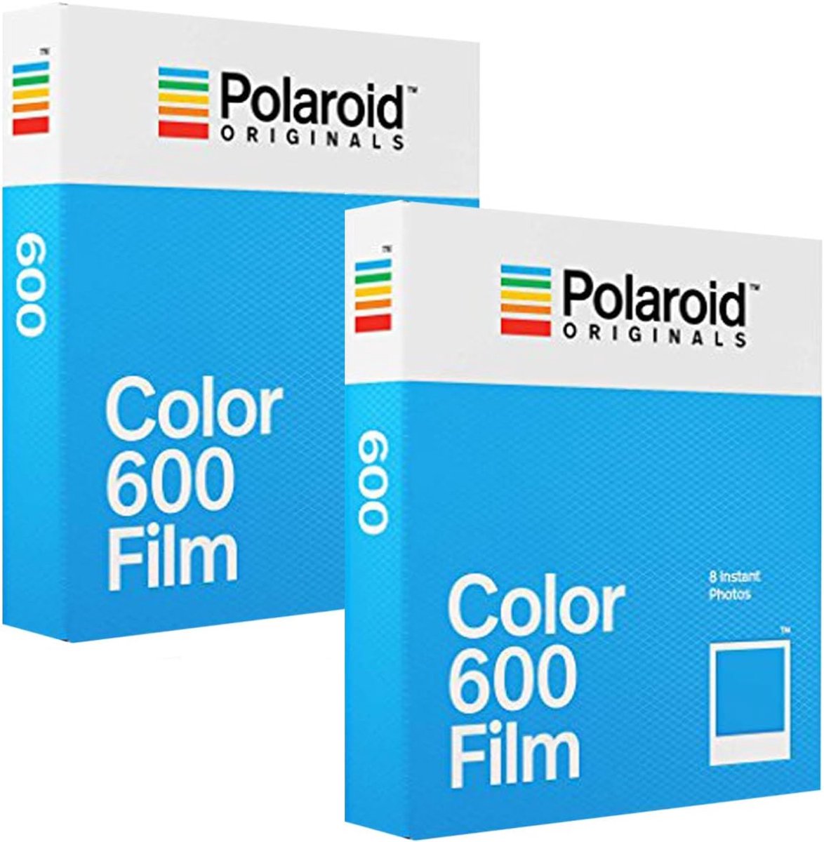 Instant film 600 kleur - 2 x 1A foto port - Voor Polaroid camera - Maak unieke herinneringen - ShopVlot