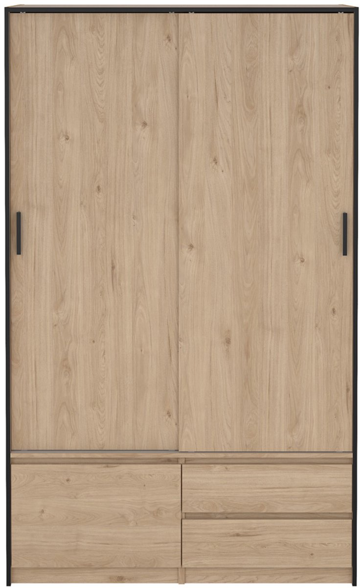 Giga Living Kledingkast Line - Naturel - 120x200x60cm