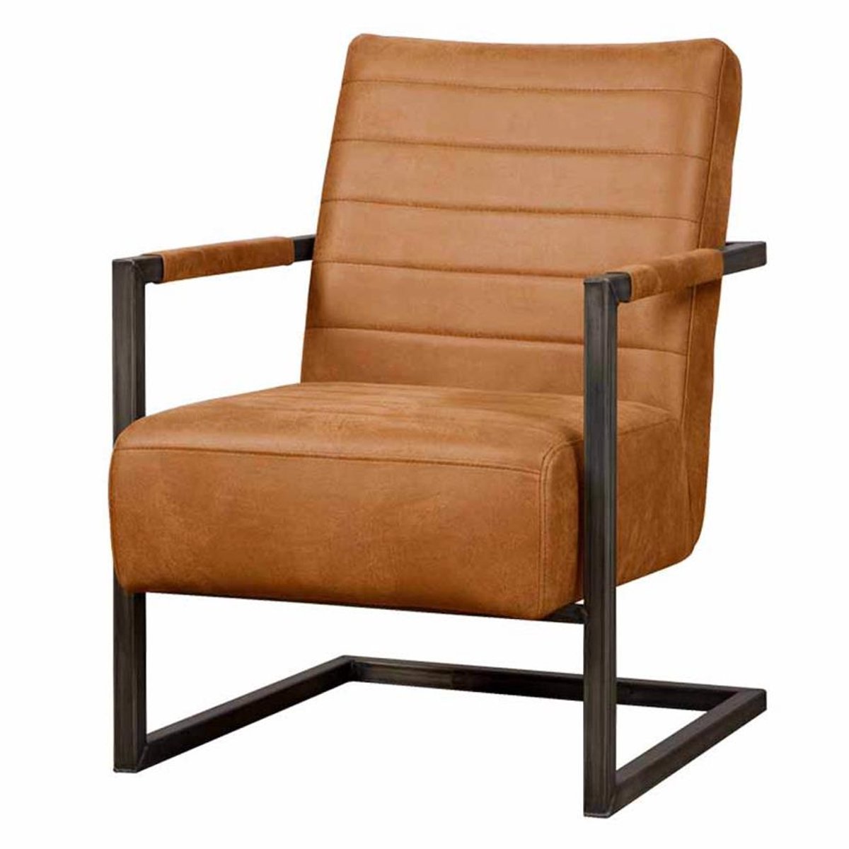 Tower Living Fauteuil Rocca Bull Cognac