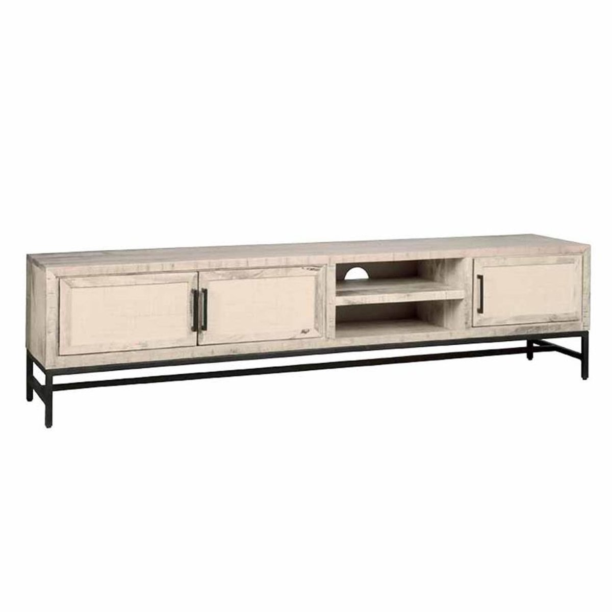 Tower Living Tv-meubel Carini - Naturel Hout - 200x40x50cm