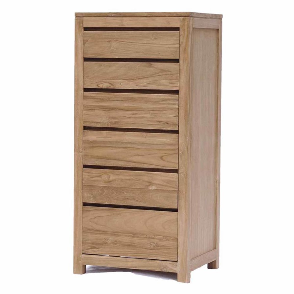 Tower Living Ladekast Corona - Bruin Hout - 46x60x130cm