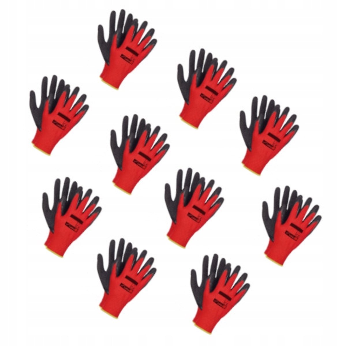 Werkplaats handschoenen latex jas maat 9 - 10 paar