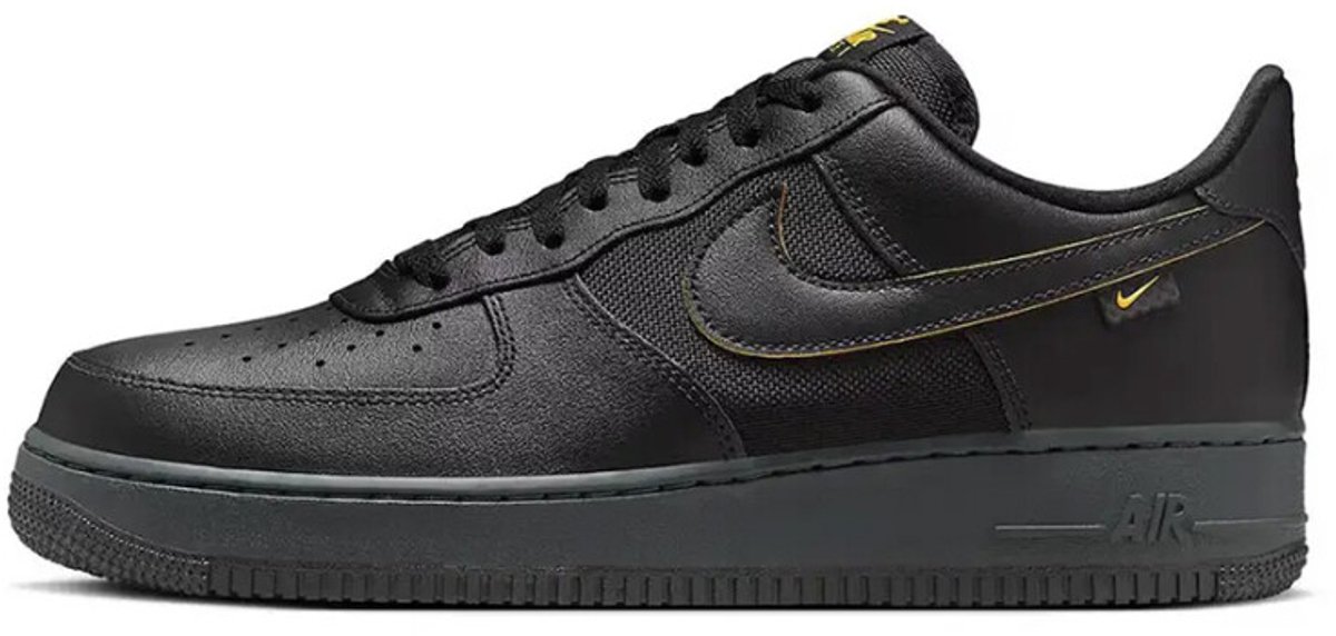 Nike Air Force 1 Low ’07 ‘Ballistic Mesh University ‘ Zwart