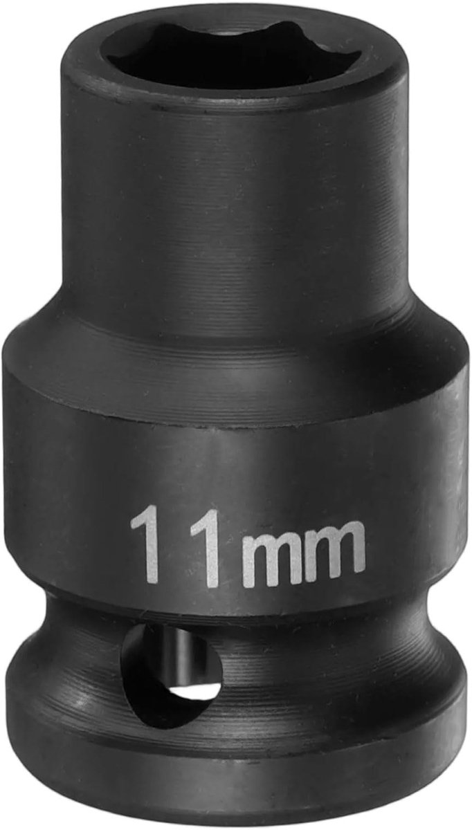 6-Punt Stecknuss 11mm met 1/2" Vierkant Aansluiting