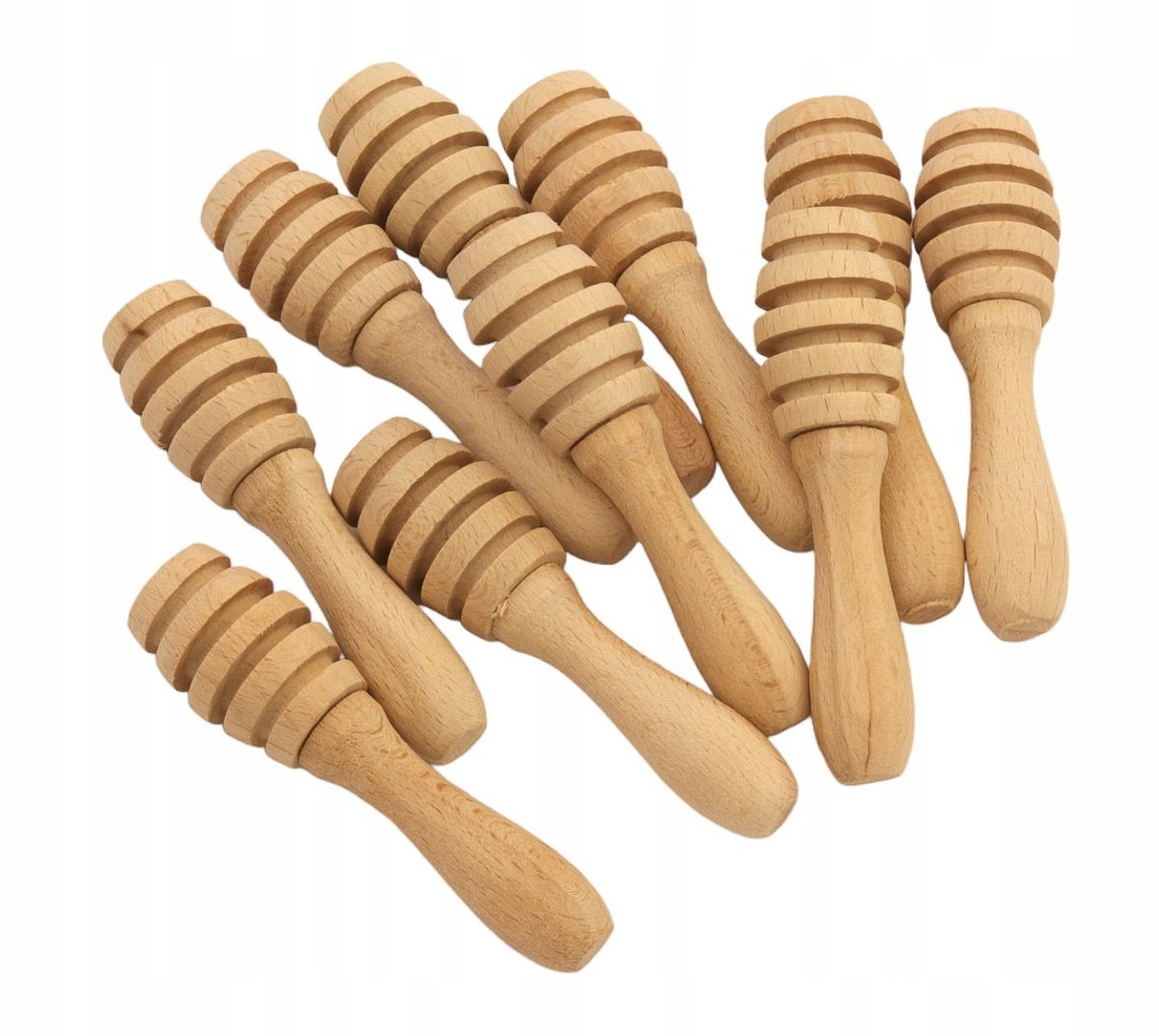 50 Stuks Houten Honinglepels Beukenhout 9,5 cm