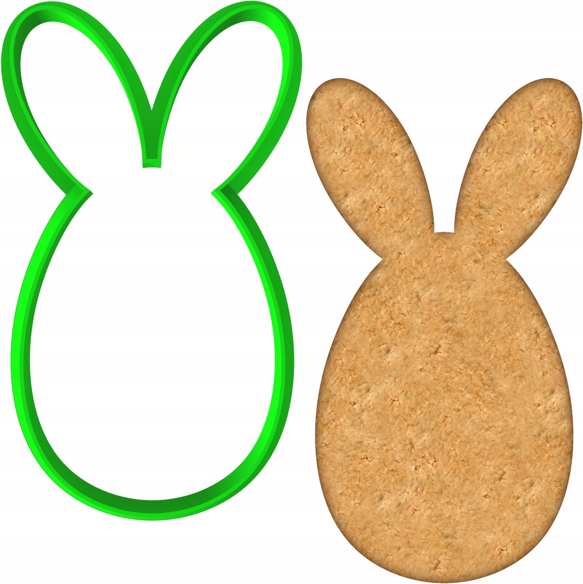 Paasei Koekjesvorm 10cm - Perfect voor Pasen