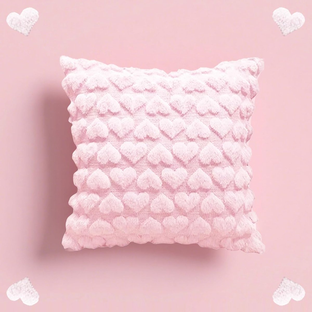 Cushion Cover 2 Stuks - Zacht en Ademend - Wasbaar en Duurzaam - Geschikt voor Slaapkamer en Woonkamer - ShopVlot