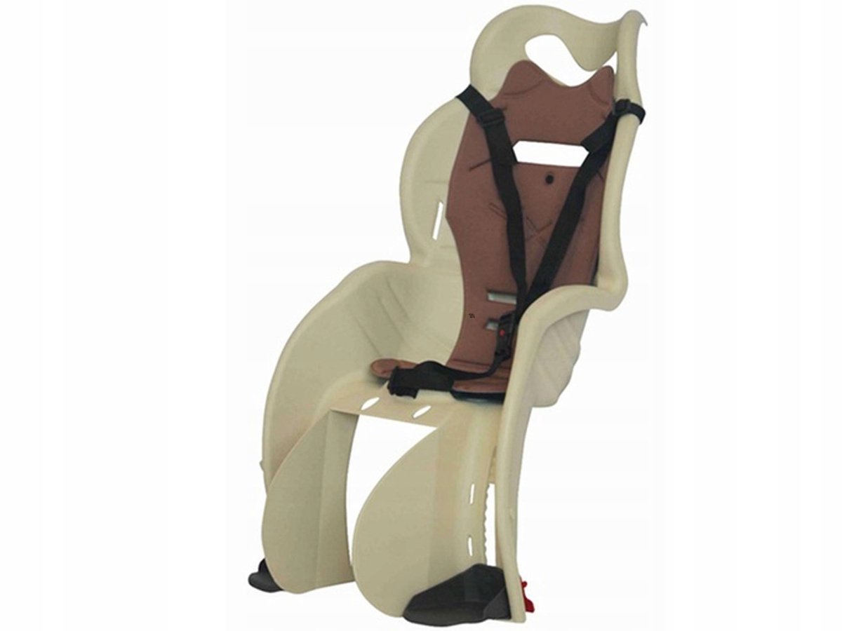 Fietsstoeltje Achterop Fiets - HTP Design Sanbas Beige