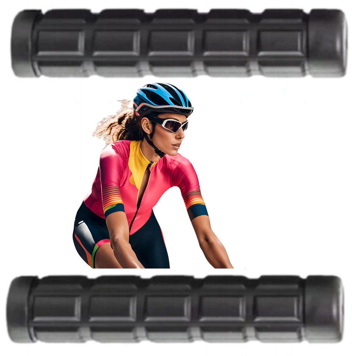 Ergonomische Fietsgrepen 120mm Antislip MTB Trekking 2024