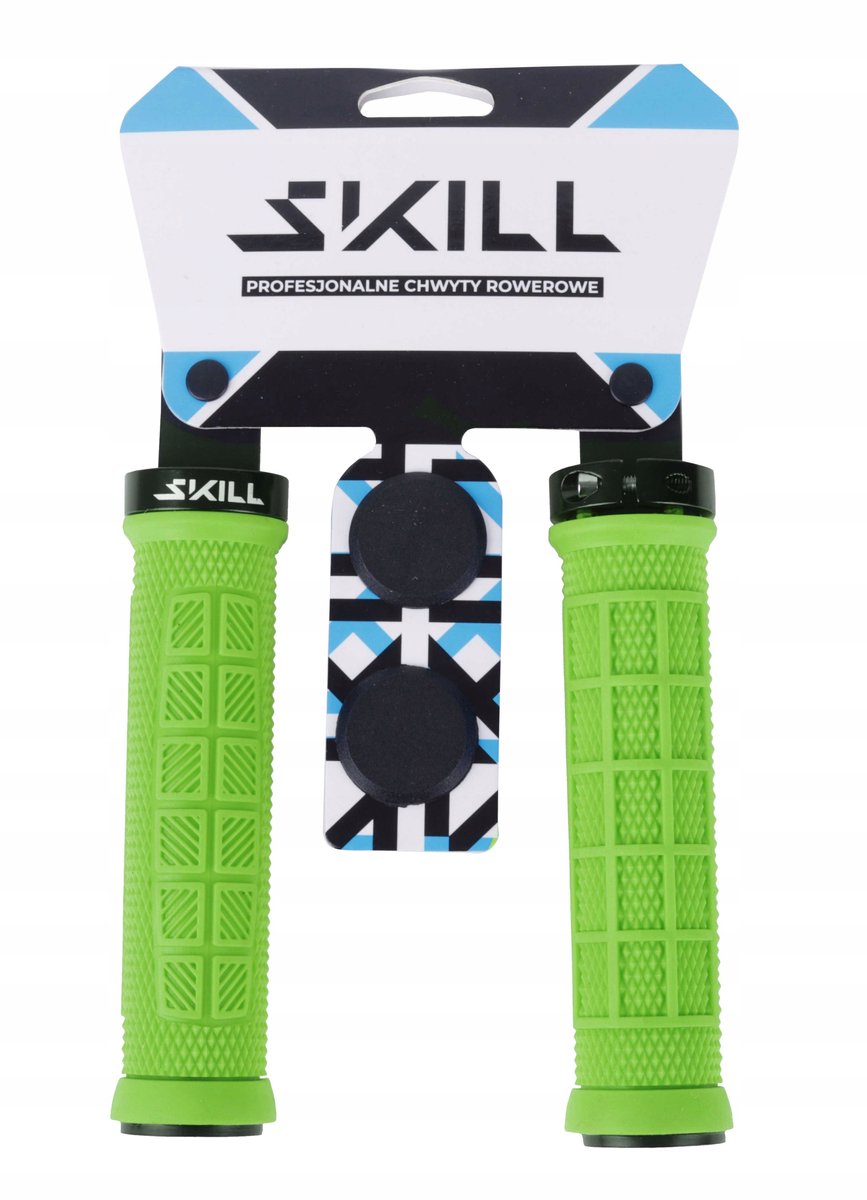 Skill Ergo Tour Fietshandvatten 130mm Groen