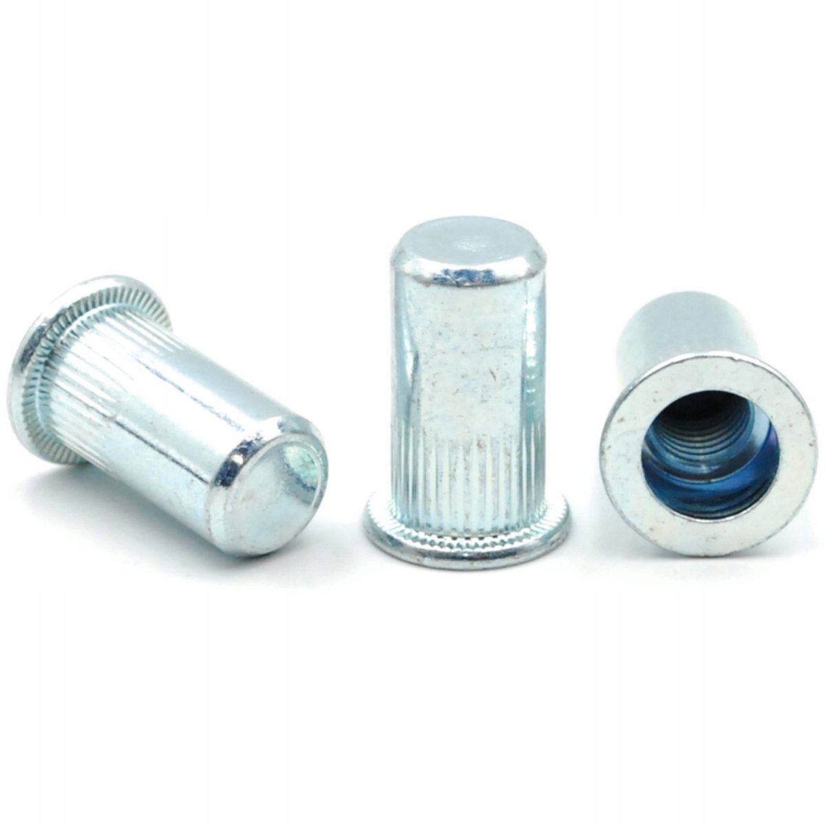 M6 Verzinkte Blindklinkmoer 0,5-3,0mm - 10 Stuks