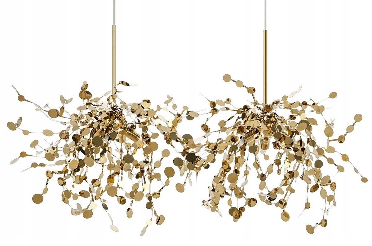 Merkloze Gouden Hanglamp Metaal - Uniek Design
