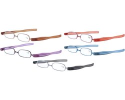 Podreader BIG - The Large Reading Glasses Reading Aid and Case in One Trend Foldable Space Saving from +1.00 to +4.00 - ShopVlot