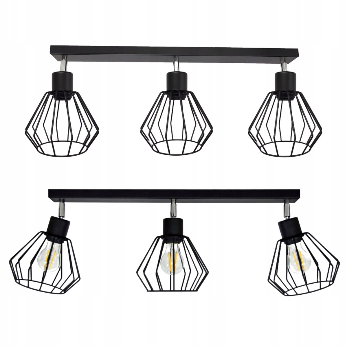 Moderne Hanglamp Metaal Zwart E27 - Stijlvolle Plafondlamp