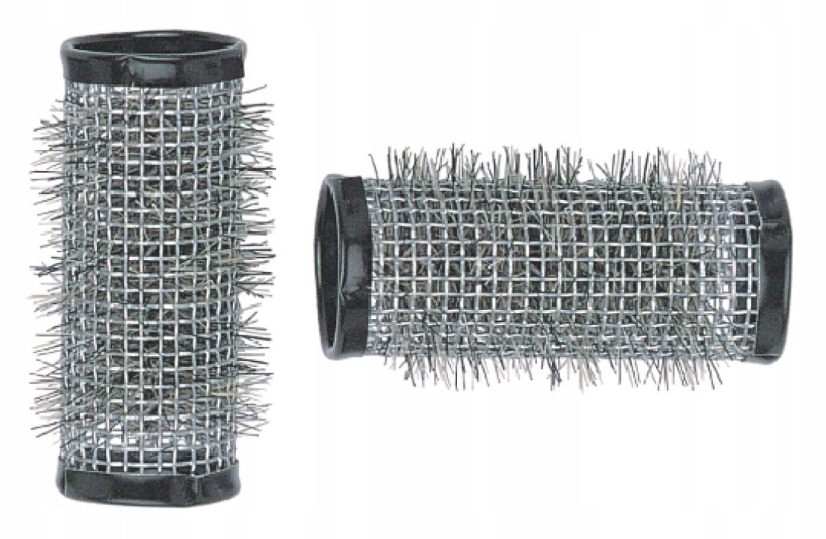 Gorgol Metalen Haarrollers met Zwijnenhaar Borstel - 28 mm (5 stuks)