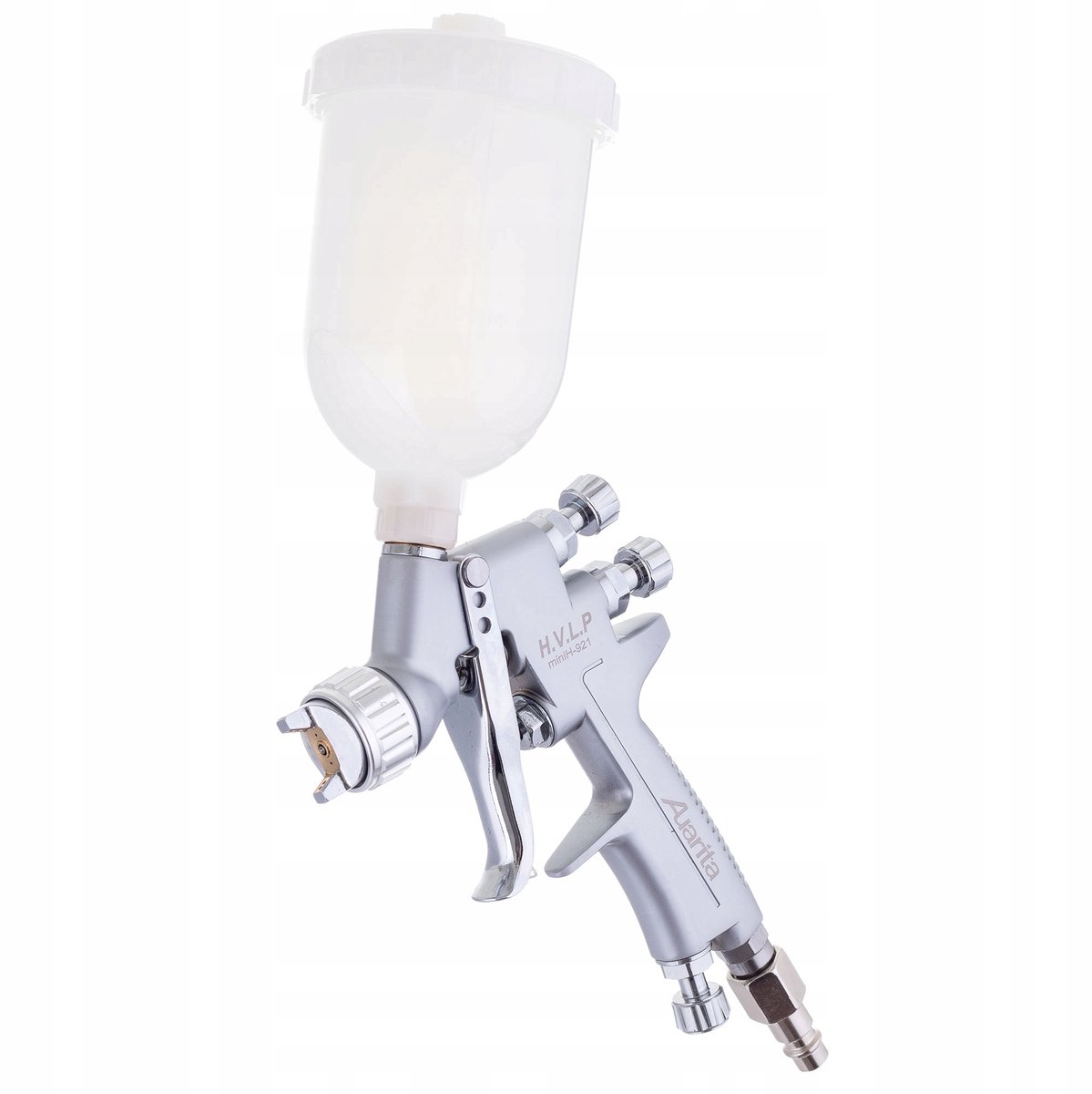 Mini HVLP Verfspuit met 1.0mm Mondstuk en 250ml Tank