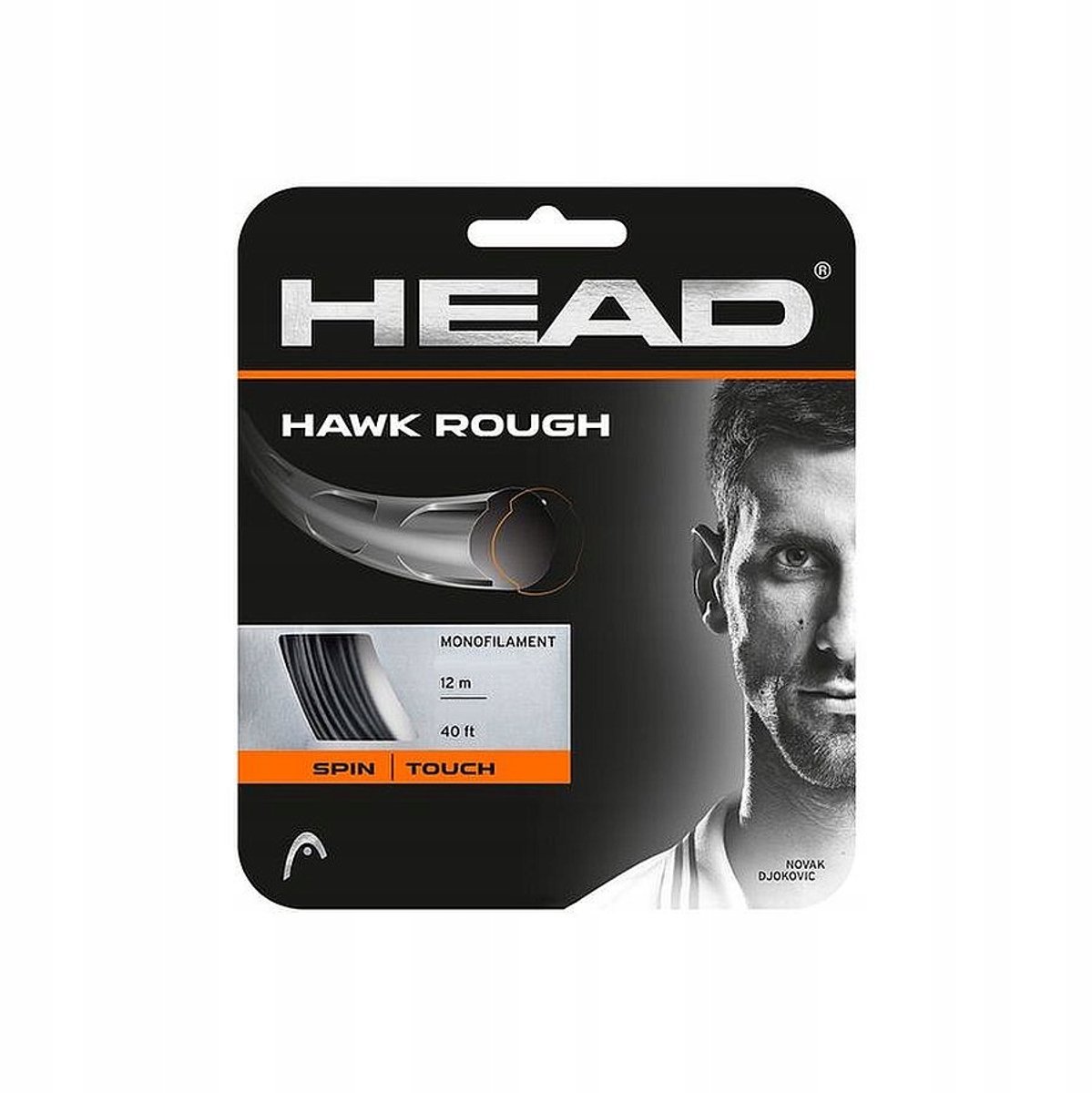 Merkloos Polyester Tennis Snaren 1.25 mm 12m - Maximale Controle en Spin