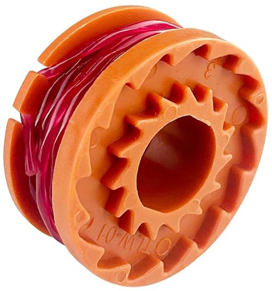 Set van 4 vervangende nylon spoelen voor diverse grasmaaiers — afbeelding 5