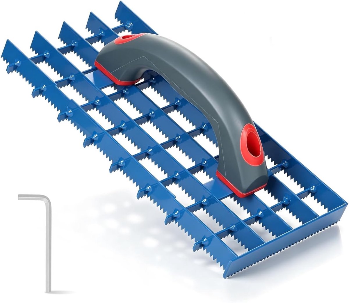 Slijprasp 290 x 145 mm - Stalen getande gereedschap - Duurzaam voor gipsoppervlakken - Efficiënt gladmaken - ShopVlot