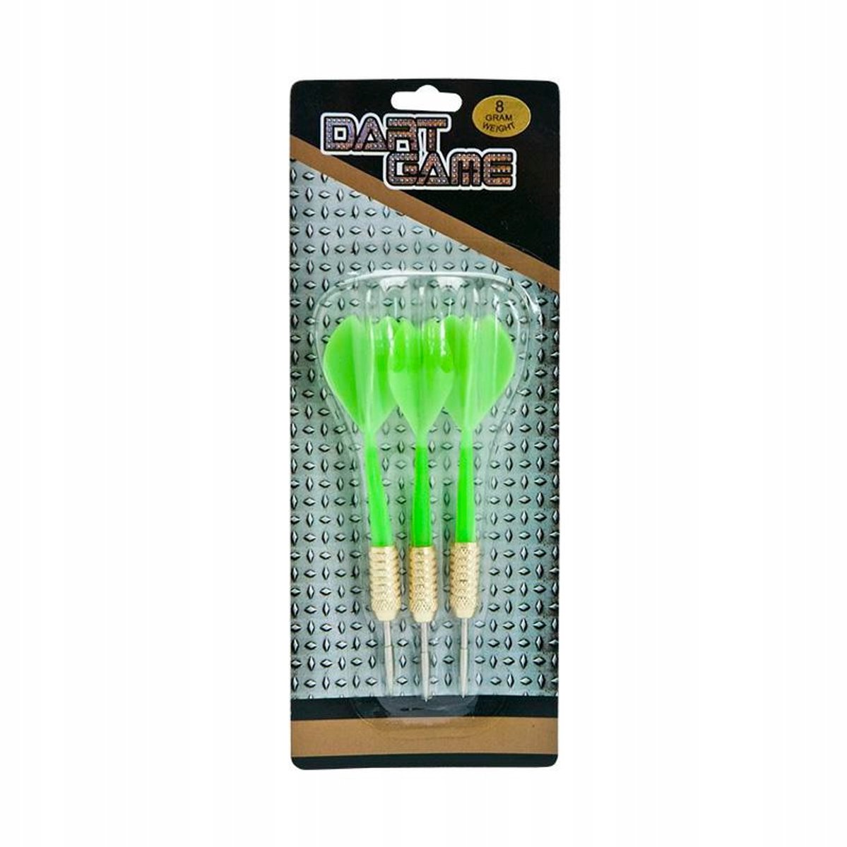 Dartpijlen Steel Tip 8g - Set van 3
