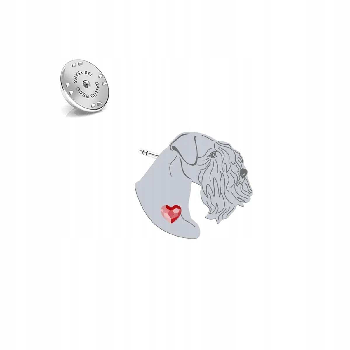 Zilveren Broche Sealyham Terrier 925 - Gepersonaliseerde Cadeau Optie