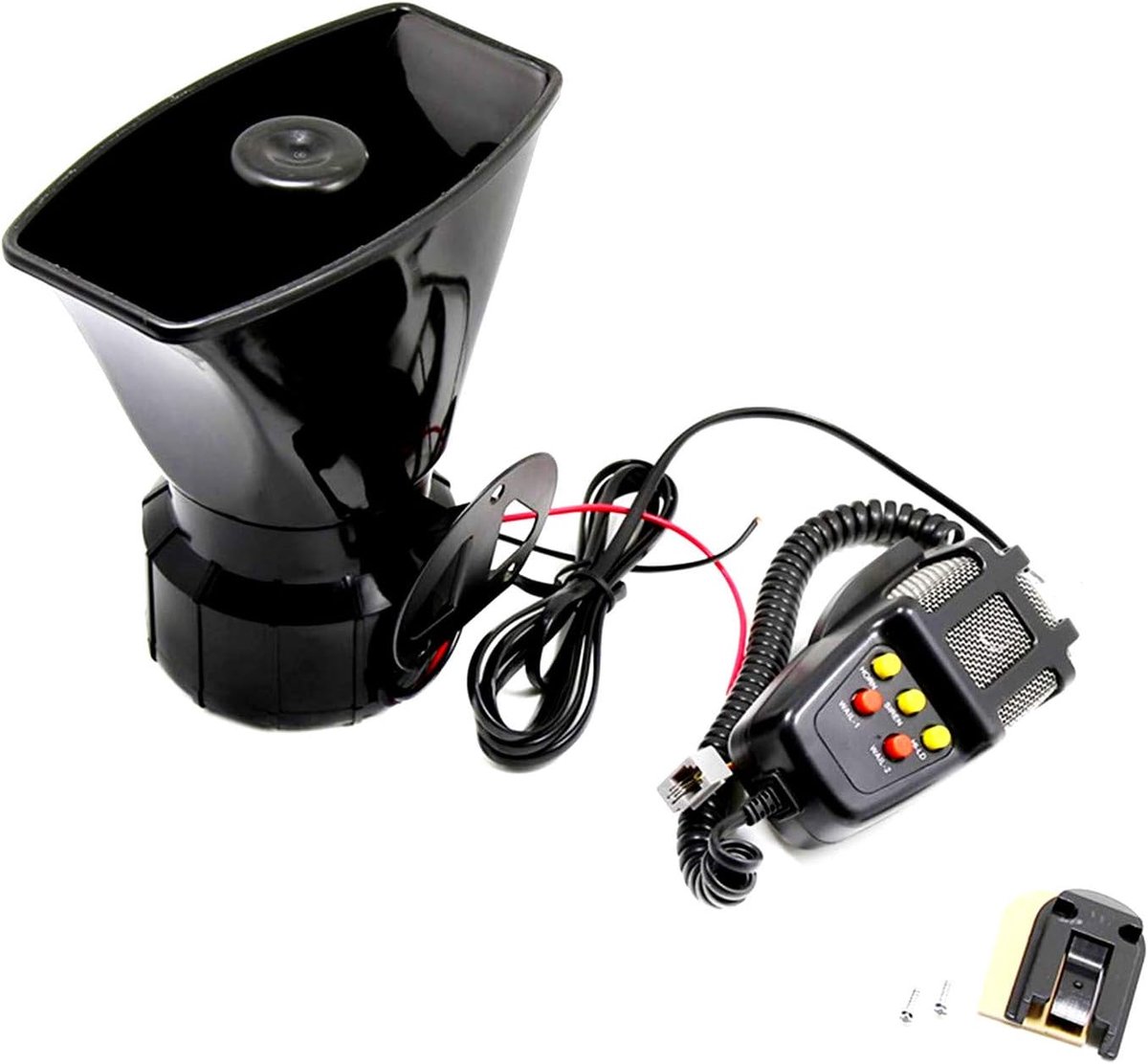 car alarm horn microphone PA system emergency sound amplifier loud horn microphone 5 kinds of sounds can be used for - ShopVlot