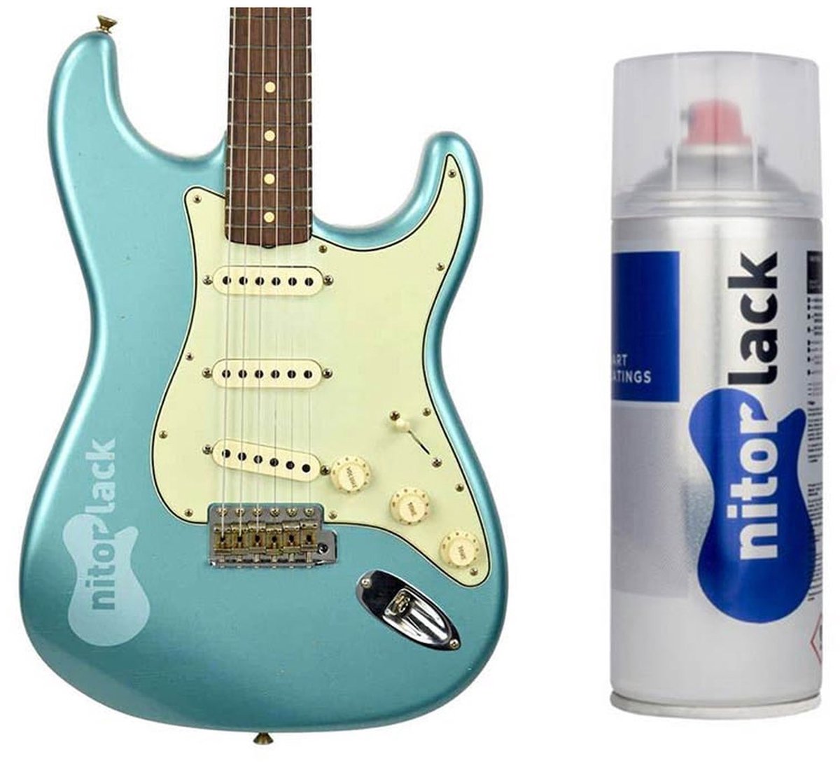 NitorLACK N250795160 Nitrocellulose Lak Teal Green 400ml Spuitbus
