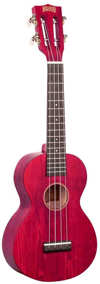 Mahalo ML2CR Island Series Concert Ukulele – Cherry Red