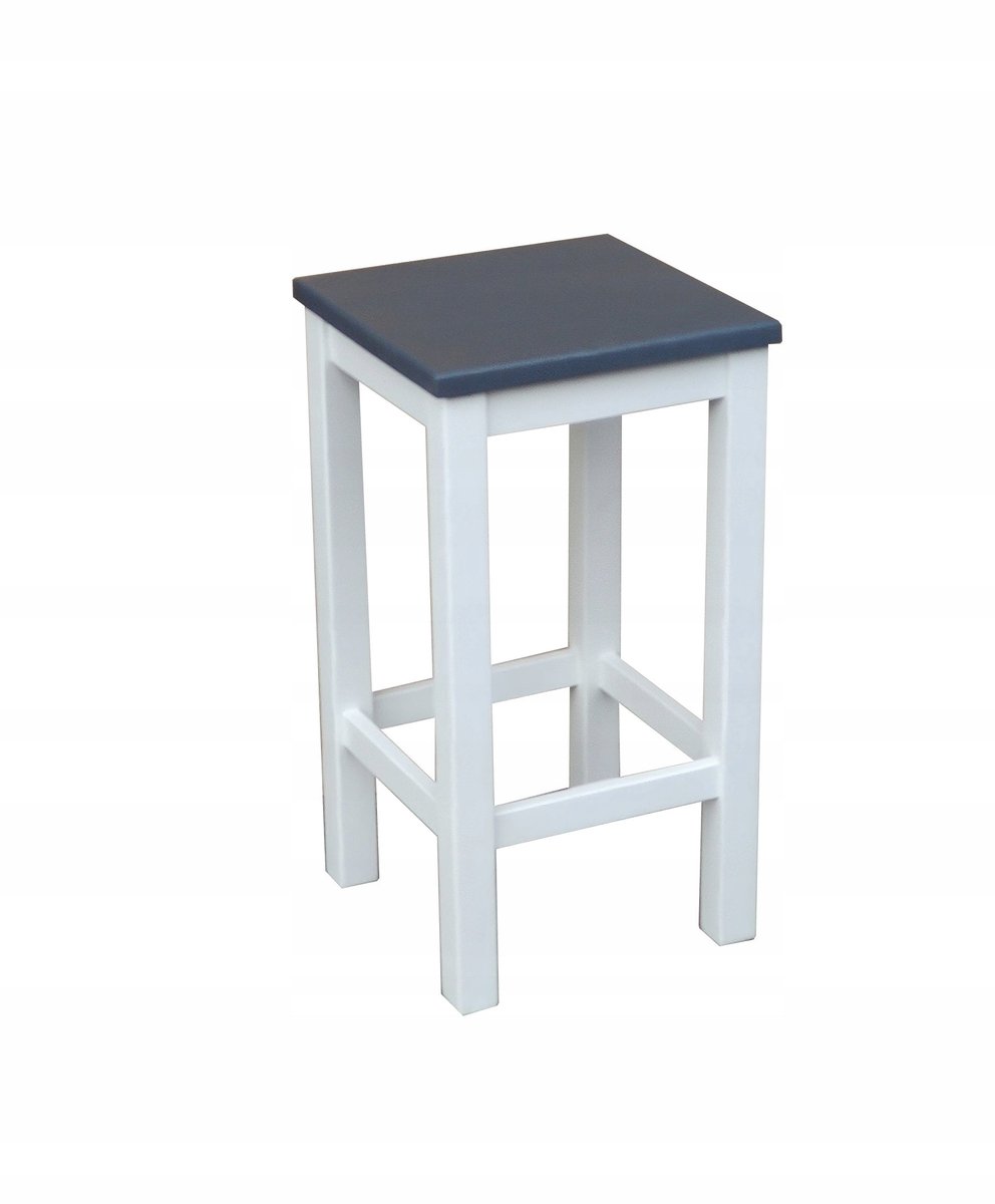 Houten barkruk 60cm, 2 kleuren, massief hout, moderne stijl