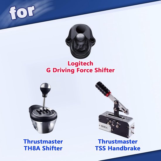 Bureauhouder voor sim racing gear - tafelmontage - geschikt voor Logitech G en Thrustmaster - verbeter je racing ervaring van Logitech — afbeelding 2