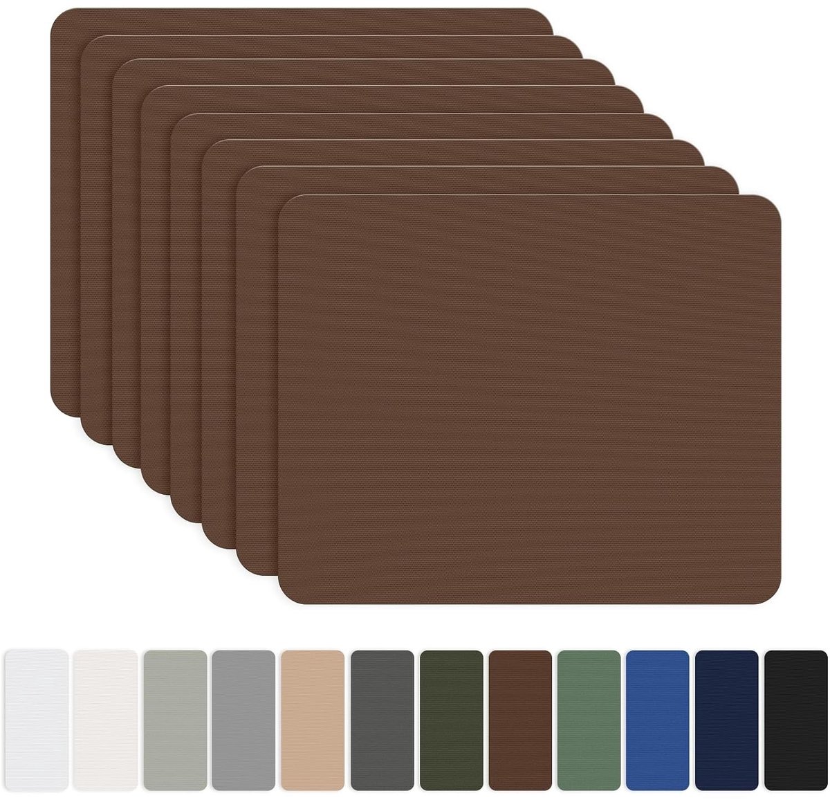 Reparatieset tentdoek - Bruin - 20 x 15 cm - Nylon Zelfklevende Waterdichte Patches - Voor Tent, Donsjack en Slaapzak