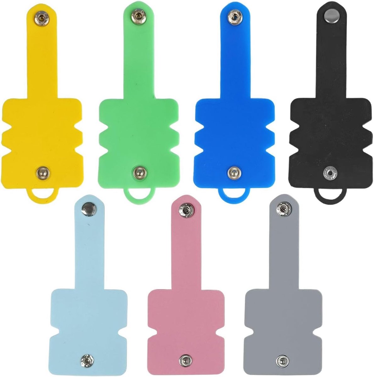 Cable Organiser 7 Pieces Cable Reel with Snap Closure Headphone Organizer Silicone Snap Closure Prevents Tangle of - ShopVlot