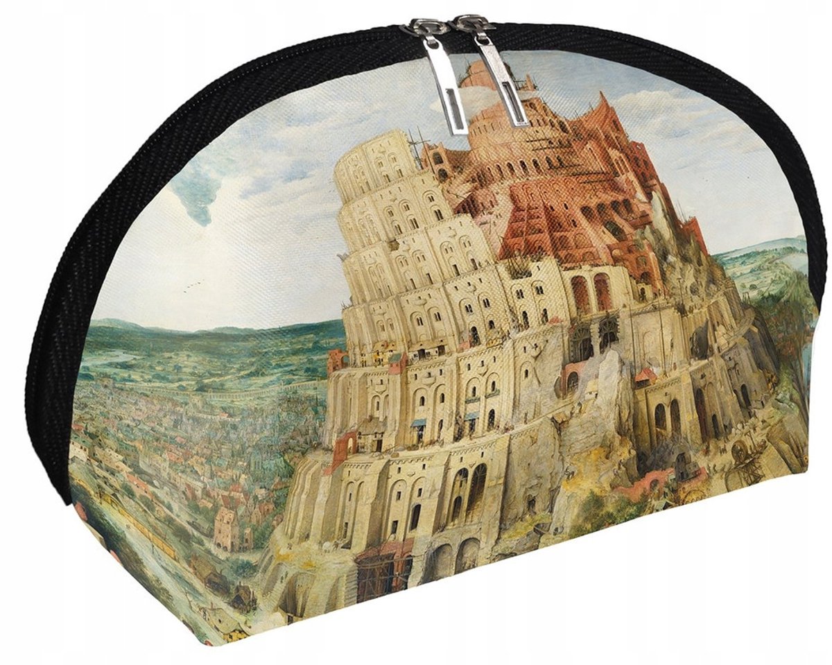 Pieter Bruegel De Toren van Babel Kosmetiktas - Uniek Ontwerp