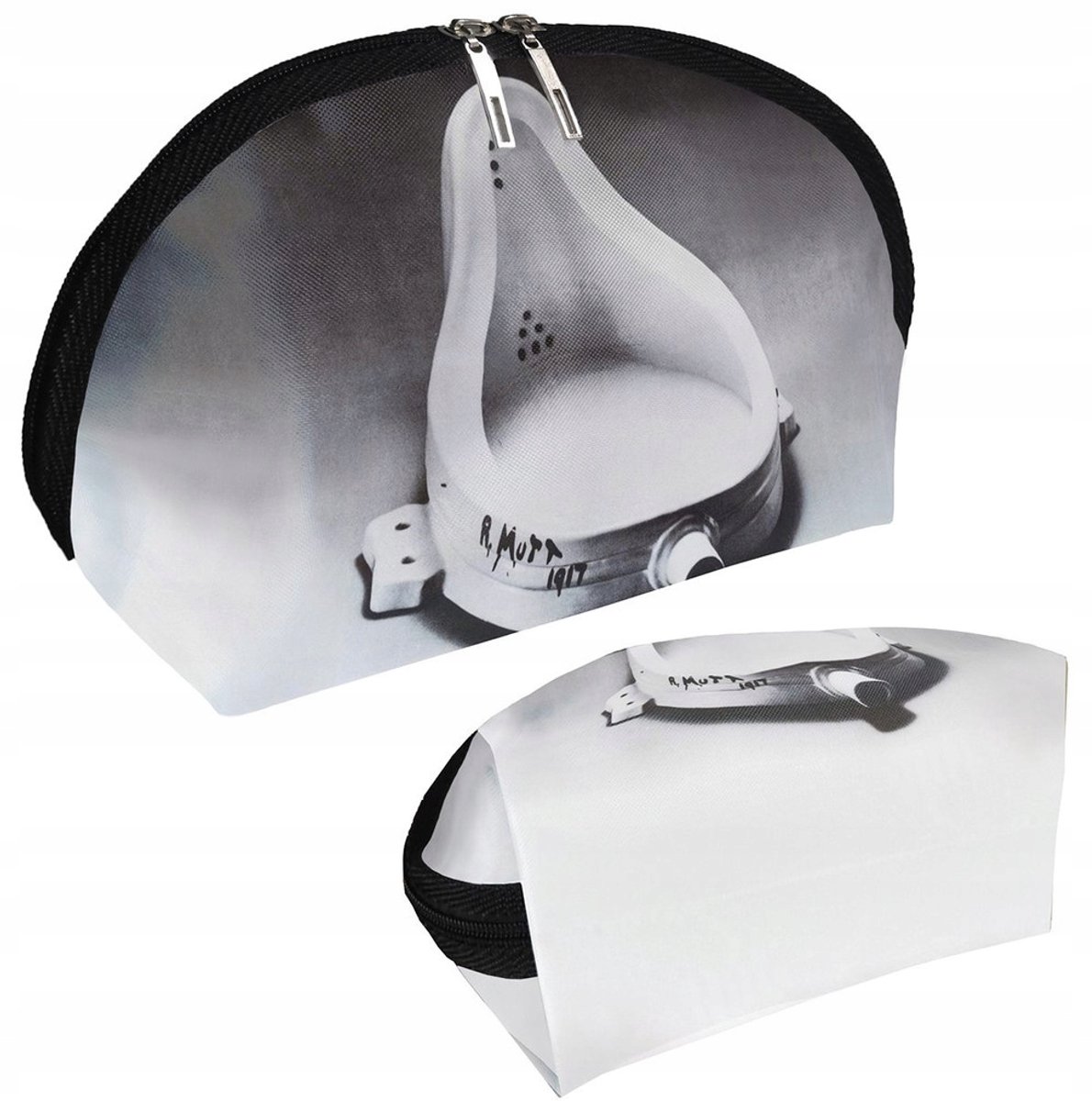 Marcel Duchamp 'Fontaine' cosmetische tas - gepersonaliseerde aarde