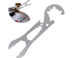 Takone Gas Bottle Wrench Stainless Steel for 11 kg Propane Gas Bottle Outdoor - ShopVlot