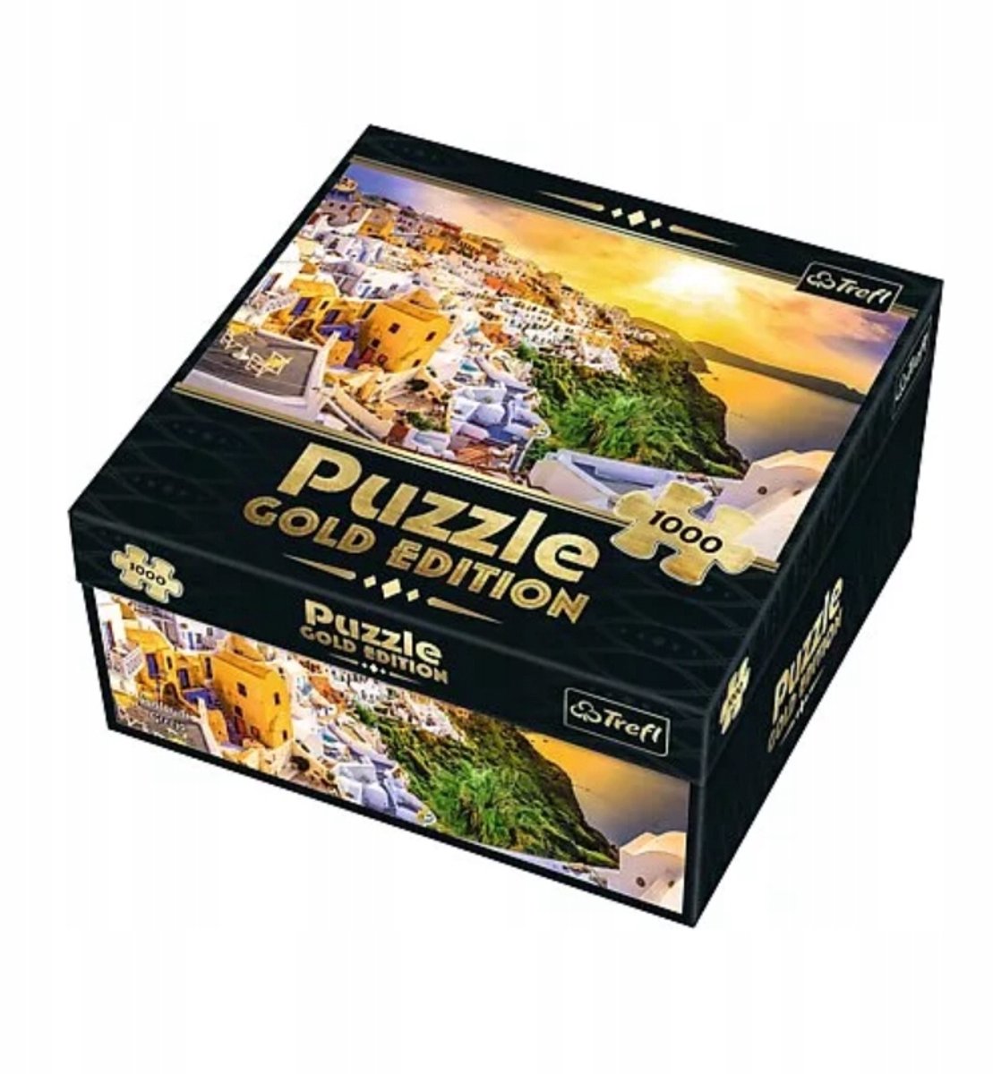 Gold Edition Santorini Puzzel 1000 Stukken