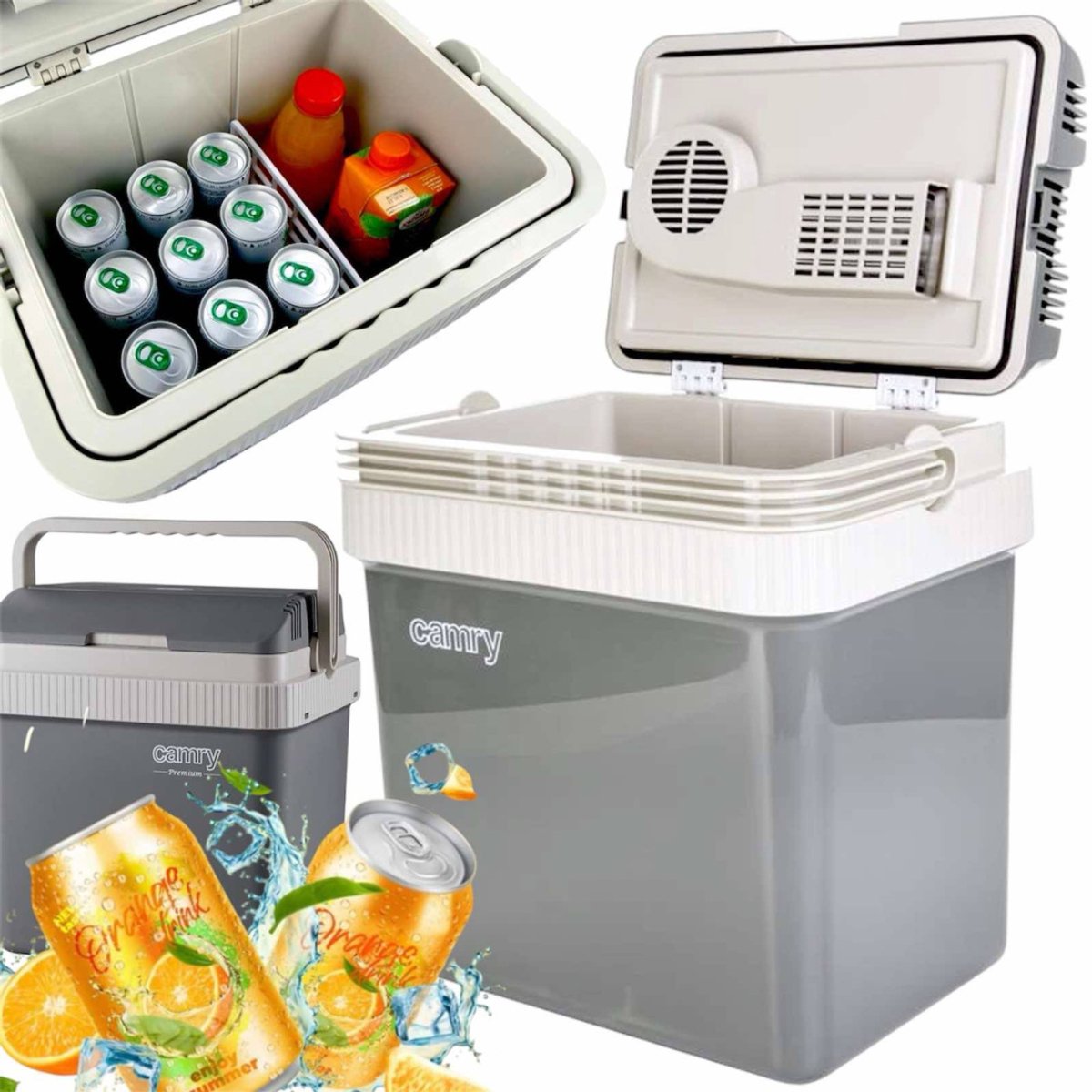 Merkloze 21L Koel- en Verwarmingsbox 12V/230V - Ideaal voor Reizen