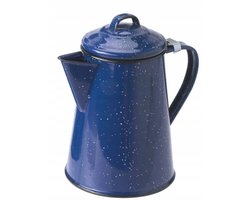 GSI Koffiepot 1.2L Blauw - Geëmailleerde Ketel voor Kamperen